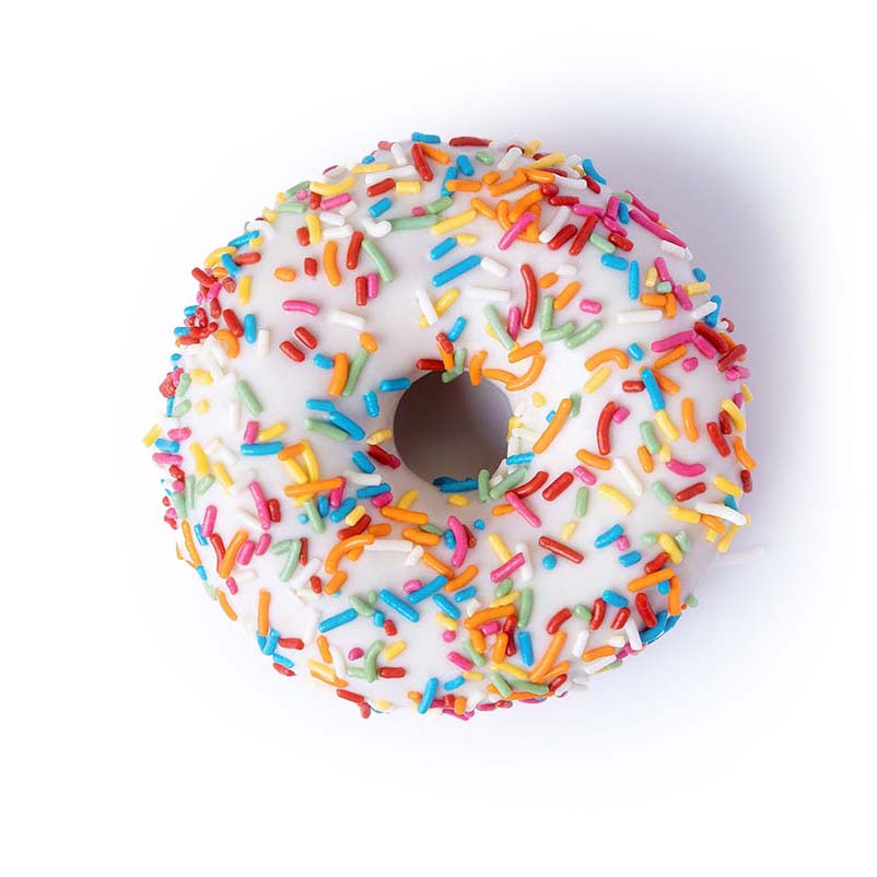 White Chocolate Donut