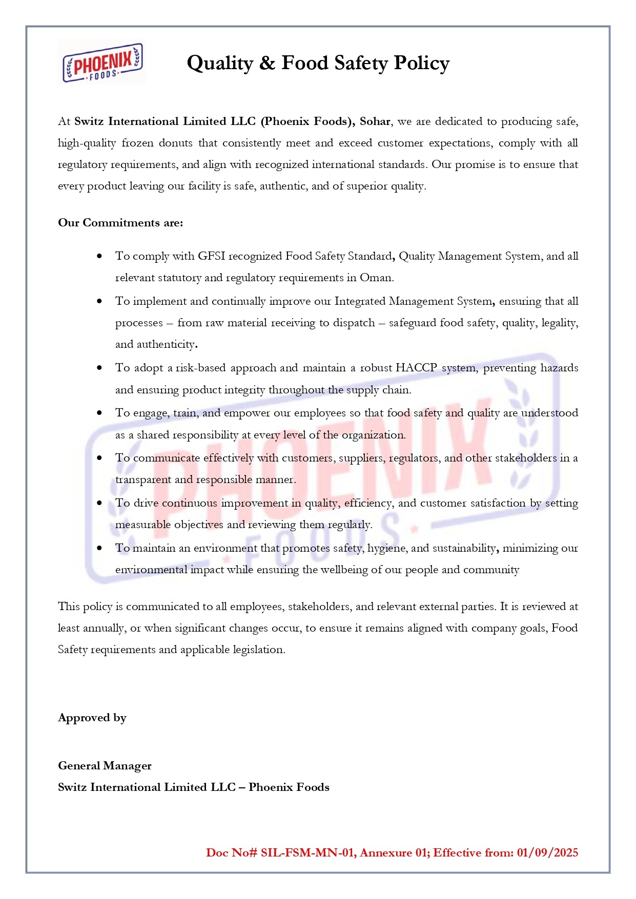 Quality & Food Safety Policy_page-0001